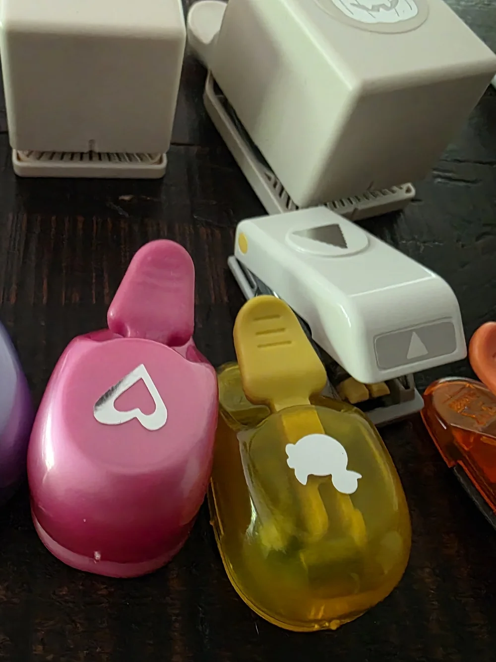 Assorted Craft Paper Punches - Multi-Color Set - Picture 2 of 4